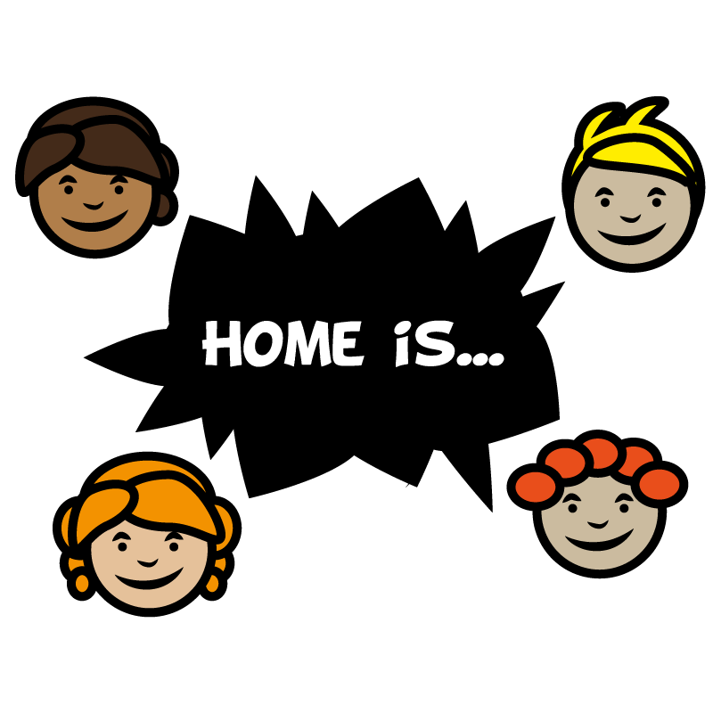 Home is... Logo